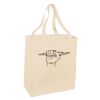 Ideal Twill Over the Shoulder Grocery Tote Thumbnail