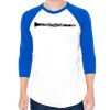50/50 Raglan Three-Quarter Sleeve Tee Thumbnail