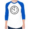 50/50 Raglan Three-Quarter Sleeve Tee Thumbnail