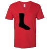 USA-Made Fine Jersey V-Neck Tee Thumbnail