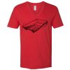 USA-Made Fine Jersey V-Neck Tee Thumbnail