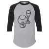 Three-Quarter Raglan Sleeve Baseball Jersey Thumbnail
