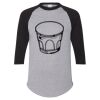 Three-Quarter Raglan Sleeve Baseball Jersey Thumbnail