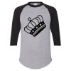 Three-Quarter Raglan Sleeve Baseball Jersey Thumbnail