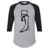 Three-Quarter Raglan Sleeve Baseball Jersey Thumbnail