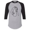 Three-Quarter Raglan Sleeve Baseball Jersey Thumbnail