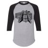 Three-Quarter Raglan Sleeve Baseball Jersey Thumbnail