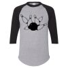 Three-Quarter Raglan Sleeve Baseball Jersey Thumbnail