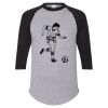 Three-Quarter Raglan Sleeve Baseball Jersey Thumbnail