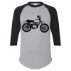 Three-Quarter Raglan Sleeve Baseball Jersey Thumbnail