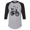Three-Quarter Raglan Sleeve Baseball Jersey Thumbnail